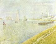 Georges Seurat Der Kanal von Gravelines painting